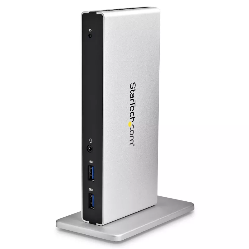 StarTech.com Dual-Monitor USB 3.0 dokovacia stanica s DVI a vertikálnym stojanom