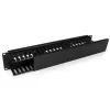 StarTech.com horizontálny 2U serverový rack káblový manažment finger duct s krytom – 19