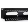 StarTech.com horizontálny 2U serverový rack káblový manažment finger duct s krytom – 19