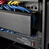 StarTech.com horizontálny 2U serverový rack káblový manažment finger duct s krytom – 19