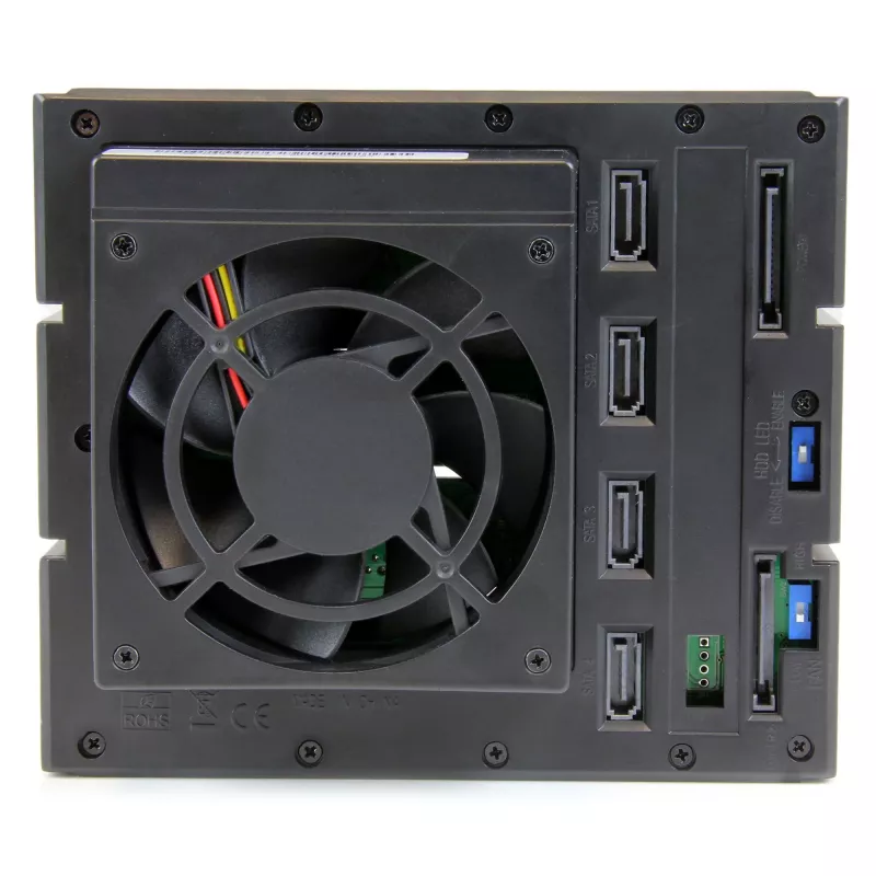 StarTech.com 4-slotový tray-less hot-swap mobilný rack backplane z hliníka pre 3,5