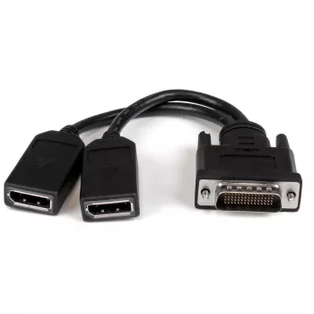 StarTech.com 20 cm DMS-59 na Dual DisplayPort adaptérový kábel - 4K x 2K video