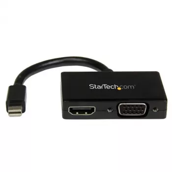 StarTech.com Travel A/V adaptér: 2-in-1 Mini DisplayPort na HDMI alebo VGA konvertor