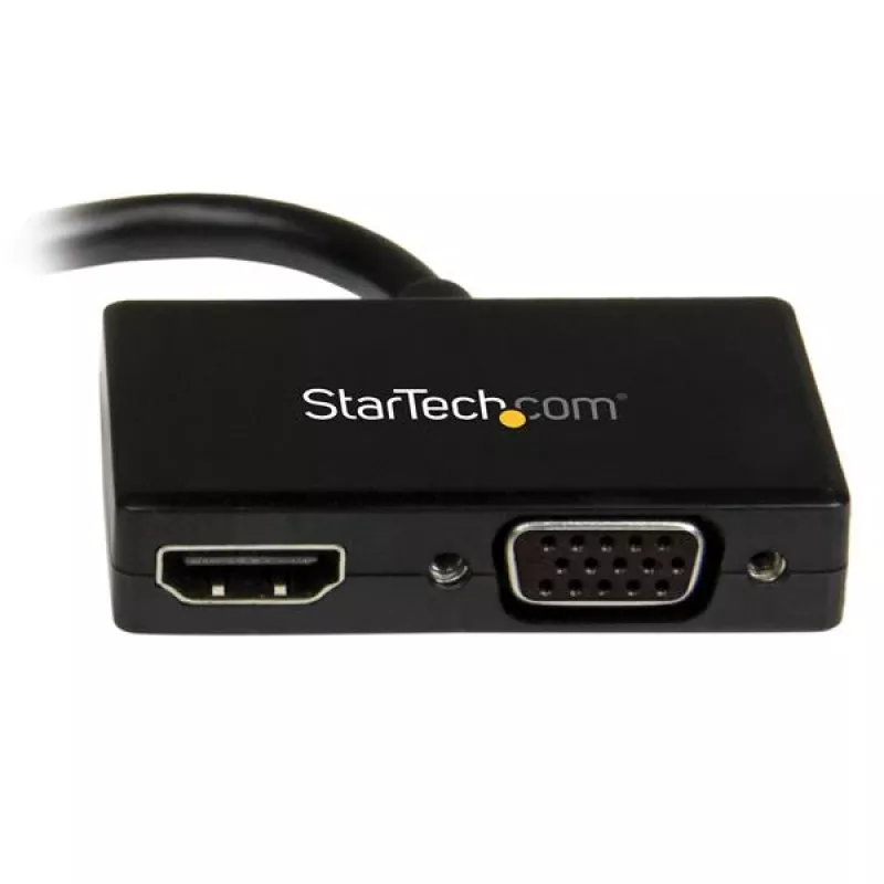 StarTech.com Travel A/V adaptér: 2-in-1 Mini DisplayPort na HDMI alebo VGA konvertor