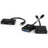 StarTech.com Travel A/V adaptér: 2-in-1 Mini DisplayPort na HDMI alebo VGA konvertor