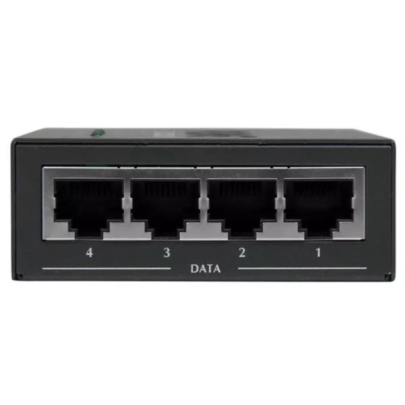 StarTech.com 4-portový gigabitový Midspan – PoE+ injektor – 802.3at/af