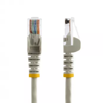 StarTech.com Cat5e patch kábel s RJ45 konektormi bez ochrany západky – 3 m, sivá