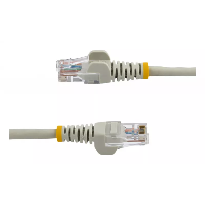 StarTech.com Cat5e patch kábel s RJ45 konektormi bez ochrany západky – 3 m, sivý