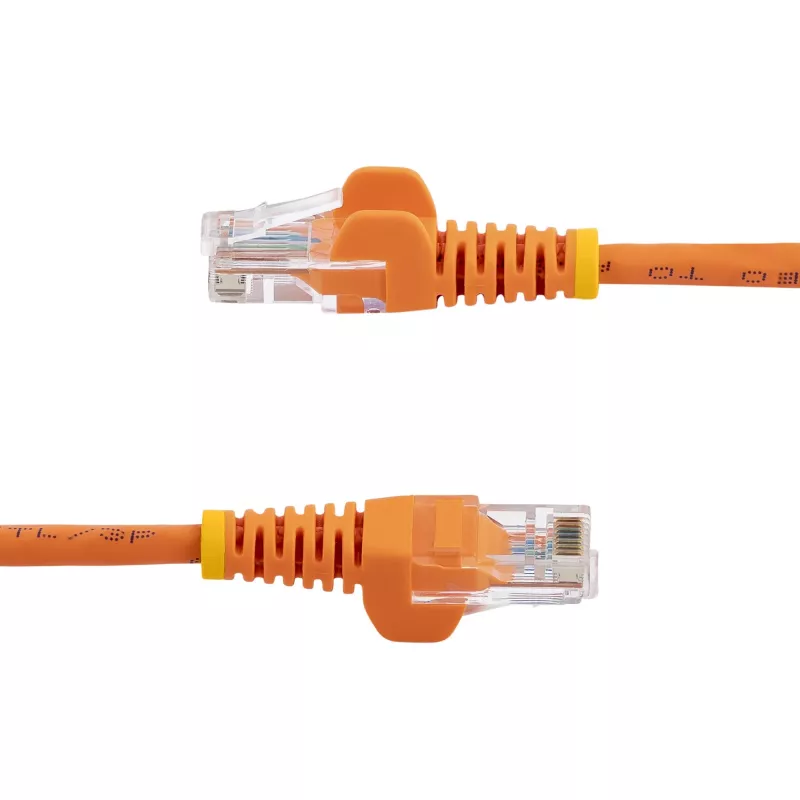 StarTech.com Cat5e patch kábel s RJ45 konektormi bez ochrany západky – 3 m, oranžový