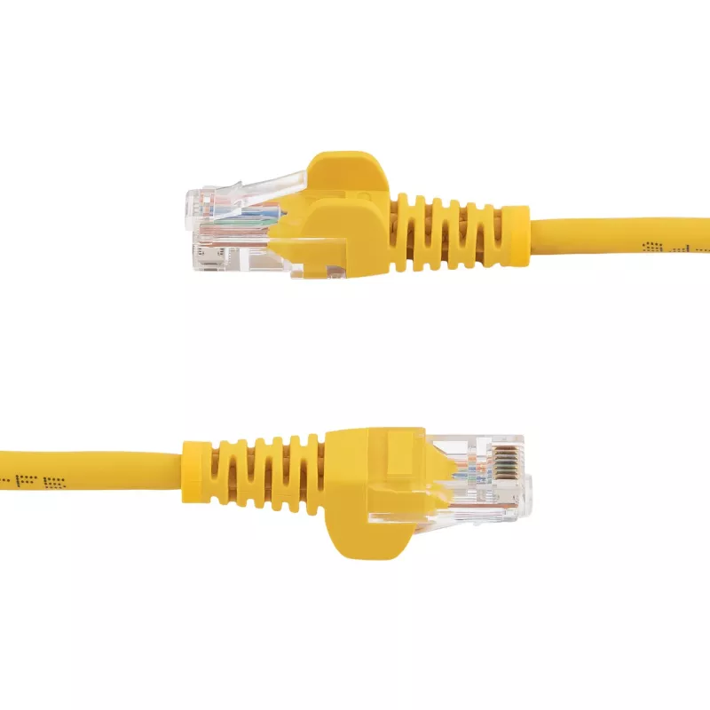 StarTech.com Cat5e patch kábel s RJ45 konektormi bez ochrany západky – 3 m, žltý