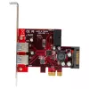 StarTech.com 4-portová PCI Express USB 3.0 karta – 2 externé a 2 interné – SATA napájanie – podpora UASP – 2 interné (IDC) hlavičky v štýle základnej dosky