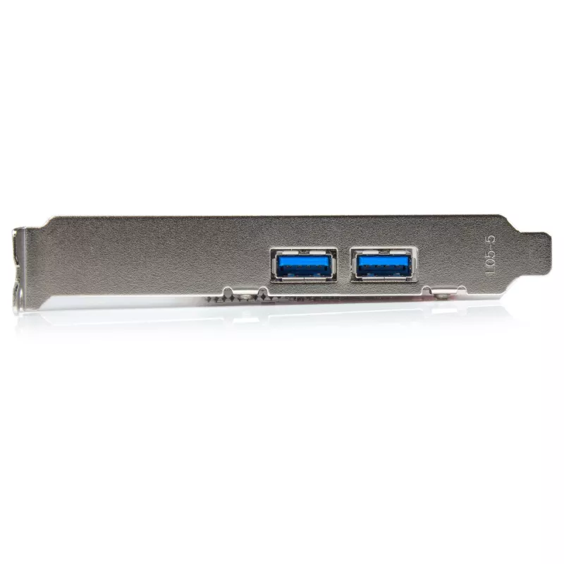 StarTech.com 4-portová PCI Express USB 3.0 karta – 2 externé a 2 interné – SATA napájanie – podpora UASP – 2 interné (IDC) hlavičky v štýle základnej dosky