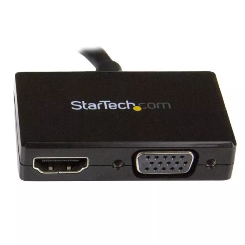 StarTech.com cestovný A/V adaptér: 2-in-1 DisplayPort na HDMI alebo VGA
