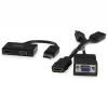 StarTech.com cestovný A/V adaptér: 2-in-1 DisplayPort na HDMI alebo VGA