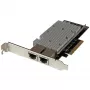 StarTech.com 2-portová PCI Express 10GBase-T Ethernet sieťová karta – s čipovou sadou Intel X540