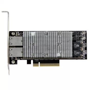 StarTech.com 2-portová PCI Express 10GBase-T Ethernet sieťová karta – s čipovou sadou Intel X540