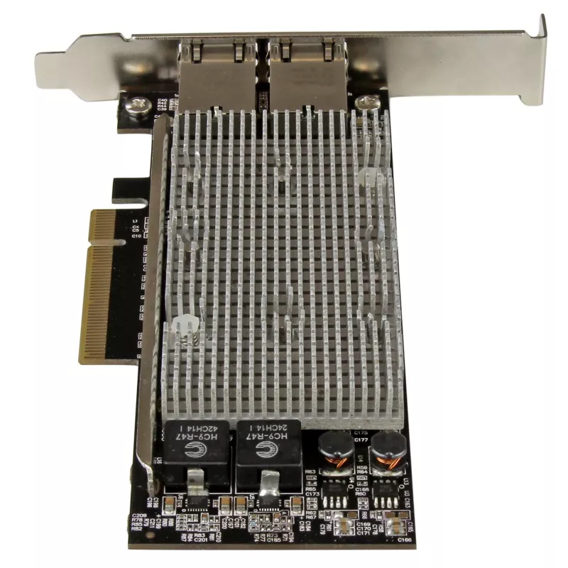 StarTech.com 2-portová PCI Express 10GBase-T Ethernet sieťová karta – s čipovou sadou Intel X540