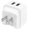 StarTech.com duálna USB nástenná nabíjačka – medzinárodné cestovanie – 17 W/3,4 A – biela
