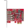 StarTech.com 3-portová PCI Express USB 3.0 karta + gigabitový Ethernet
