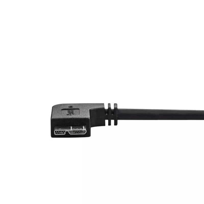 StarTech.com tenký Micro-USB 3.0 kábel – M/M – pravouhlý Micro-USB – 0,5 m (20 palcov)