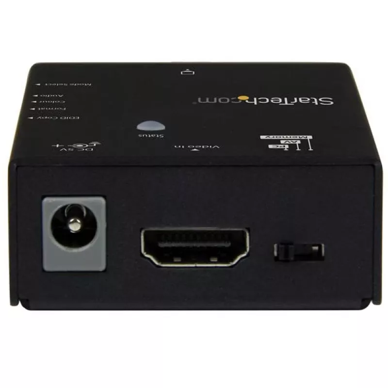 StarTech.com EDID emulátor pre HDMI displeje – 1080p, čierna, oceľ, RoHS, CE, FCC, 1920 x 1080 pixelov, 720p, 1080p, HDMI