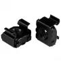 StarTech.com M5 klietkové matice – balenie 50 ks, čierna, klietková matica, oceľ, čierna, M5, 13 mm, 13 mm