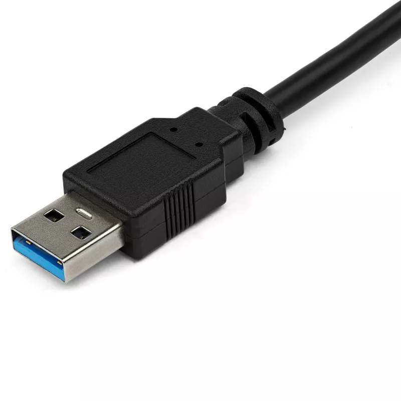 StarTech.com USB na Ethernet adaptér, USB 3.0 na 10/100/1000 Gigabit Ethernet LAN konvertor pre notebooky, 11,8