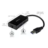 StarTech.com USB na Ethernet adaptér, USB 3.0 na 10/100/1000 Gigabit Ethernet LAN konvertor pre notebooky, 11,8