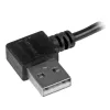 StarTech.com Micro-USB kábel s pravouhlými konektormi – M/M – 1 m (3 ft)