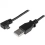 StarTech.com Micro-USB nabíjací a synchronizačný kábel M/M – pravouhlý Micro-USB – 24 AWG – 2 m