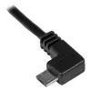 StarTech.com Micro-USB nabíjací a synchronizačný kábel M/M – ľavouhlý Micro-USB – 24 AWG – 2 m