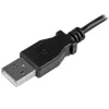 StarTech.com Micro-USB nabíjací a synchronizačný kábel M/M – ľavouhlý Micro-USB – 24 AWG – 2 m