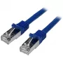 StarTech.com Cat6 patch kábel – tienený (SFTP) – 1 m, modrý, 1 m, Cat6, S/FTP (S-STP), RJ-45, RJ-45, modrý