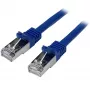 StarTech.com Cat6 patch kábel – tienený (SFTP) – 2 m, modrý, 2 m, Cat6, SF/UTP (S-FTP), RJ-45, RJ-45, modrý