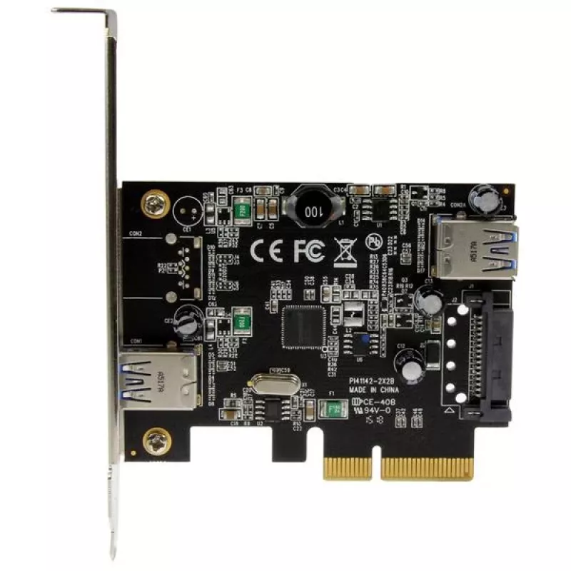 StarTech.com 2-portová USB 3.1 (10Gbps) karta – USB-A, 1x externý, 1x interný – PCIe