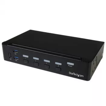 StarTech.com 4-portový DisplayPort KVM switch – USB 3.0 – 4K 30Hz