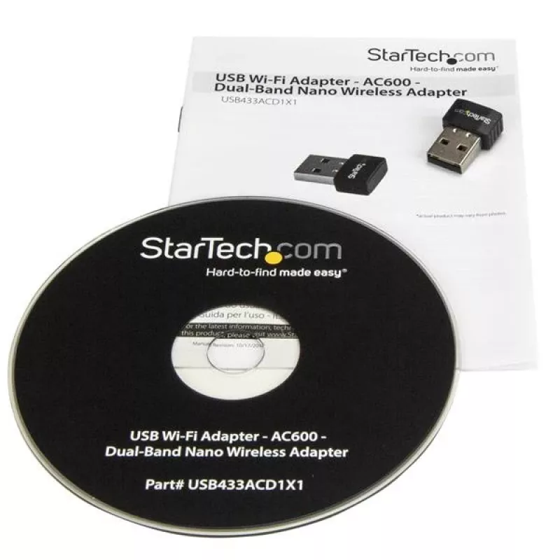 StarTech.com USB WLAN adaptér – AC600 – Dual-Band Nano bezdrôtový adaptér