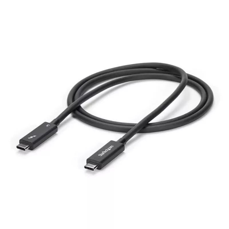StarTech.com 3 ft. (1 m) Thunderbolt 3 kábel so 100 W Power Delivery – 40 Gbit/s