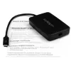 StarTech.com Thunderbolt 3 na Thunderbolt 2 adaptér – TB3 notebook na TB2 displeje a zariadenia – Thunderbolt 2 20 Gbit/s alebo Thunderbolt 1 10 Gbit/s konvertor – Thunderbolt 3 certifikovaný – Windows/Mac