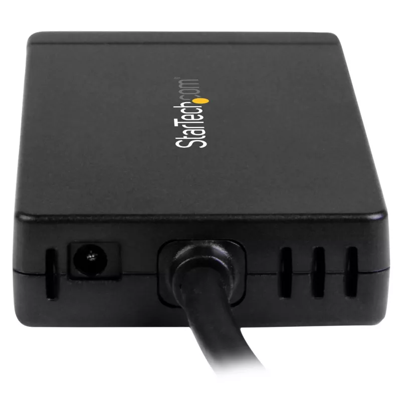 StarTech.com 3-portový USB 3.0 hub plus Gigabit Ethernet – USB-C – vrátane napájacieho zdroja