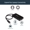 StarTech.com 3-portový USB 3.0 hub plus Gigabit Ethernet – USB-C – vrátane napájacieho zdroja