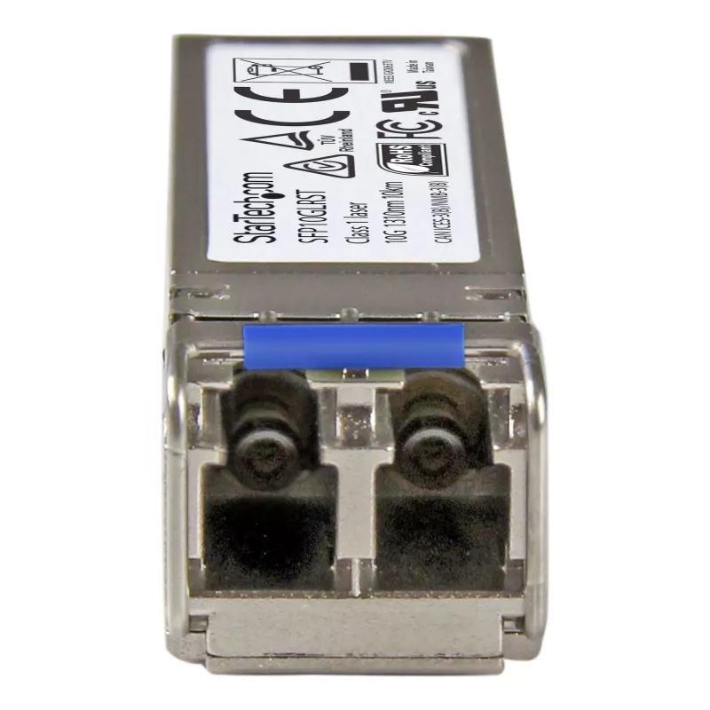 StarTech.com Cisco SFP-10G-LR kompatibilný SFP+ transceiver modul – 10GBASE-LR~Cisco SFP-10G-LR kompatibilný SFP+ modul – 10GBASE-LR – 10GbE Singlemode vlákno SMF optický transceiver – 10GE Gigabit Ethernet SFP+ – LC 10km – 1310nm – DDM Cisco Firepower, ASR9000, C9300