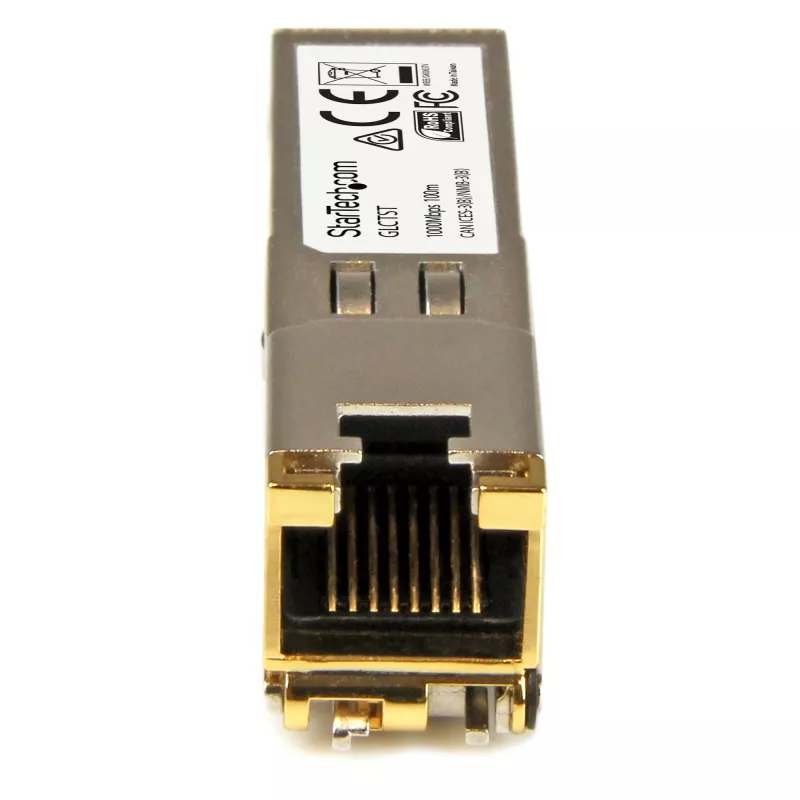 StarTech.com Cisco GLC-T kompatibilný SFP transceiver modul – 1000BASE-T – balenie 10 ks