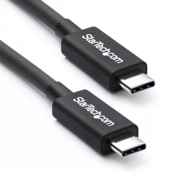 StarTech.com 0,5 m Thunderbolt 3 (40 Gbit/s) USB-C kábel – kompatibilný s Thunderbolt, USB a DisplayPort