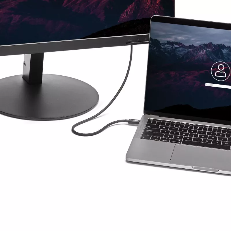 StarTech.com 0,5 m Thunderbolt 3 (40 Gbit/s) USB-C kábel – kompatibilný s Thunderbolt, USB a DisplayPort