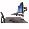 StarTech.com stolový monitor rameno s držiakom na notebook – plne pohyblivé – kĺbové