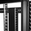 StarTech.com vertikálny káblový manažér s prstovými kanálmi – 0U – 3 ft.