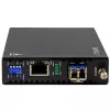 StarTech.com Gigabit Ethernet medený na optický vlákno mediakonvertor – SM LC – 20 km