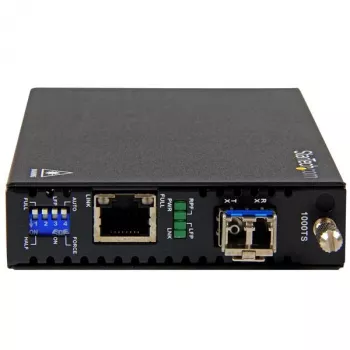 StarTech.com Gigabit Ethernet medený na optický vlákno mediakonvertor – SM LC – 20 km