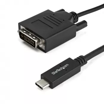 StarTech.com 2 m USB-C na DVI kábel – 1920 x 1200 – čierny